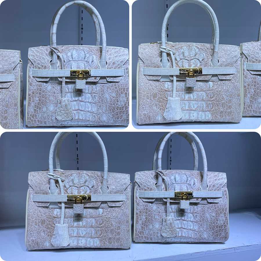 Крокодиловые сумки в стиле Hermès Birkin 25см цена 29900₽