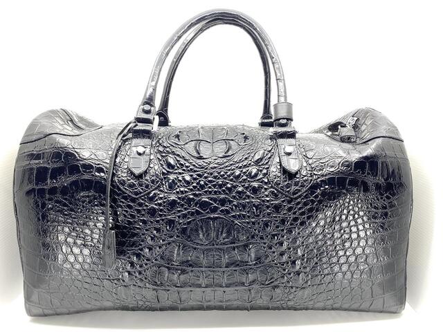 Спортивная сумка из кожи крокодила 3096