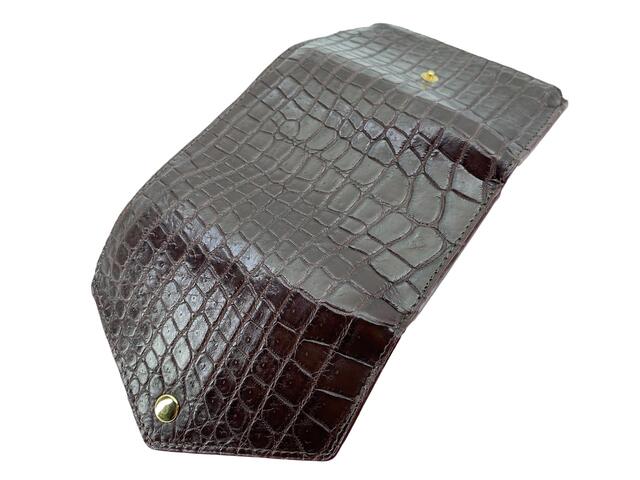 Женский кошелек конверт из кожи крокодила 135