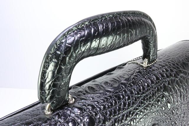 Портфель из кожи крокодила А4 3110