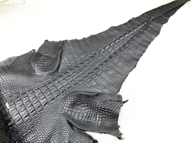 Кожа крокодила 44см спинная часть 2066