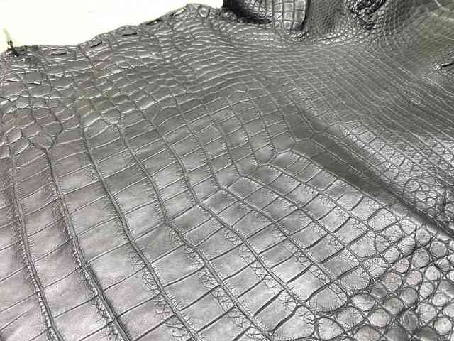 Кожа крокодила брюхо 38см 2254
