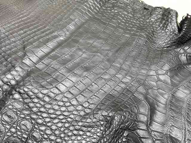 Одежная кожа крокодила, брюхо 35см 2216