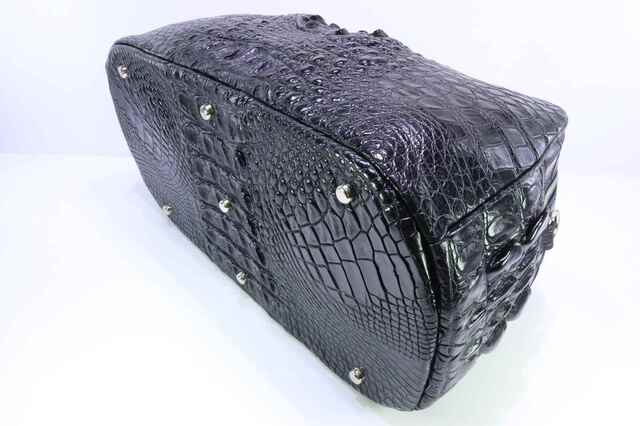 Спортивная сумка из кожи крокодила 3391