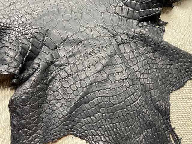 Одежная кожа крокодила 38см 2435
