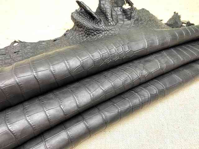 Одежная кожа крокодила, брюхо 43см 2382