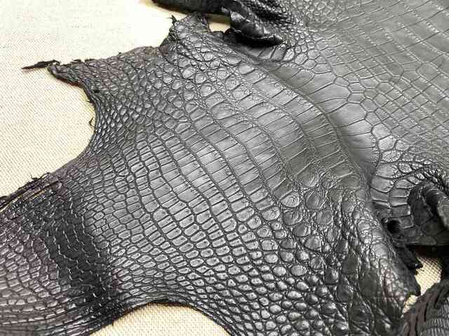 Одежная кожа крокодила, брюхо 33см 2218