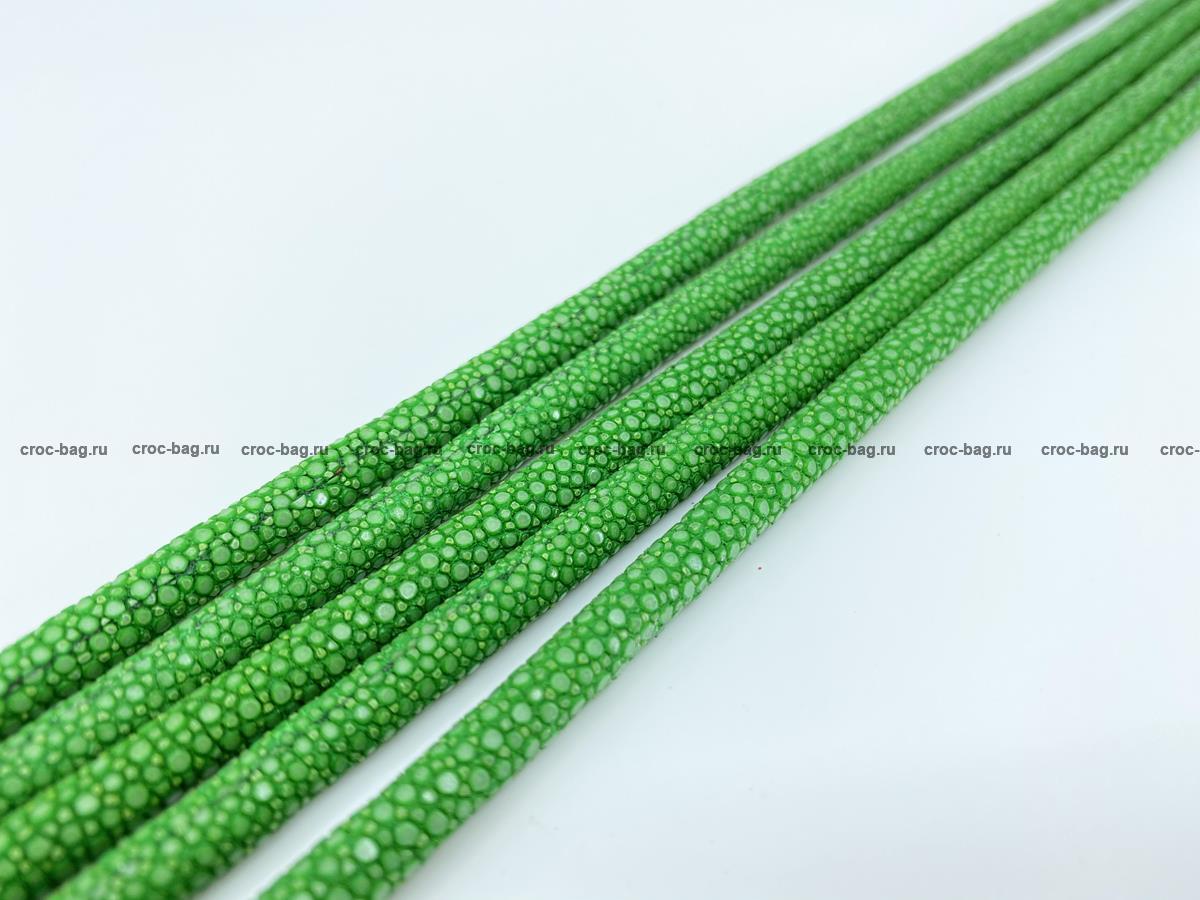 Шнурок из кожи морского ската 4мм длина 20см 2490 Foto 0