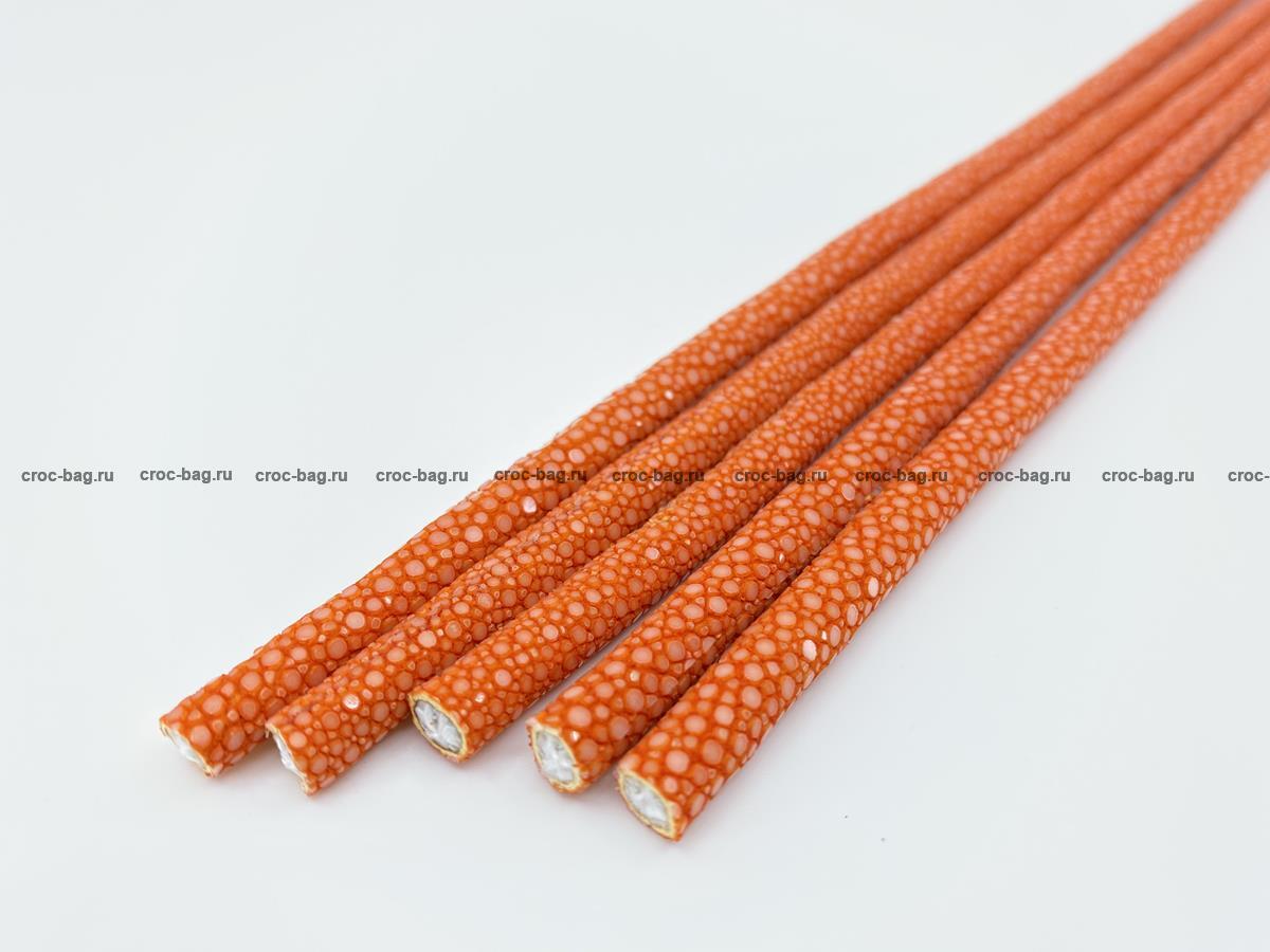 Шнурок из кожи морского ската 6мм длина 40см 2026 Foto 0