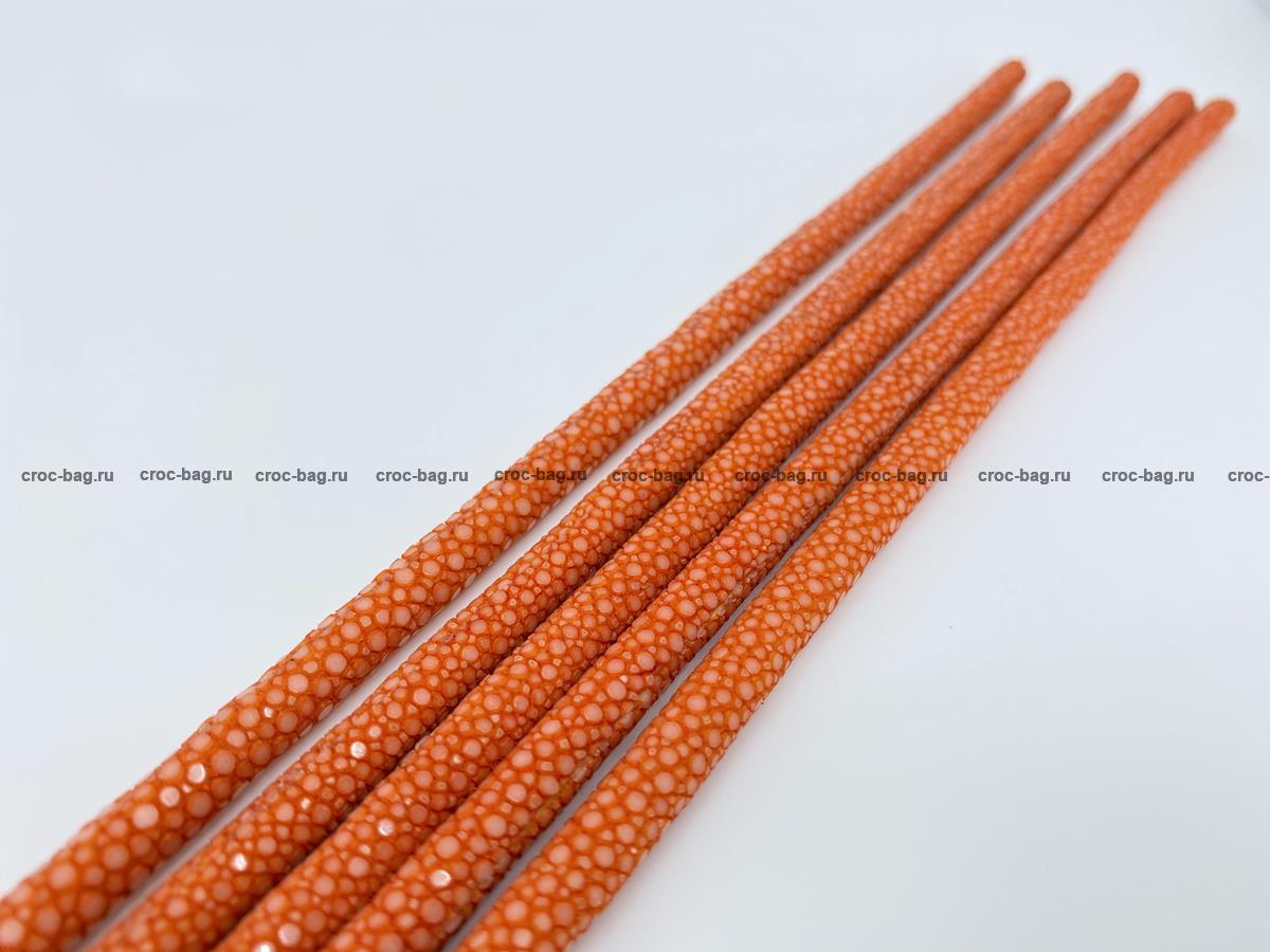 Шнурок из кожи морского ската 6мм длина 40см 2026 Foto 3