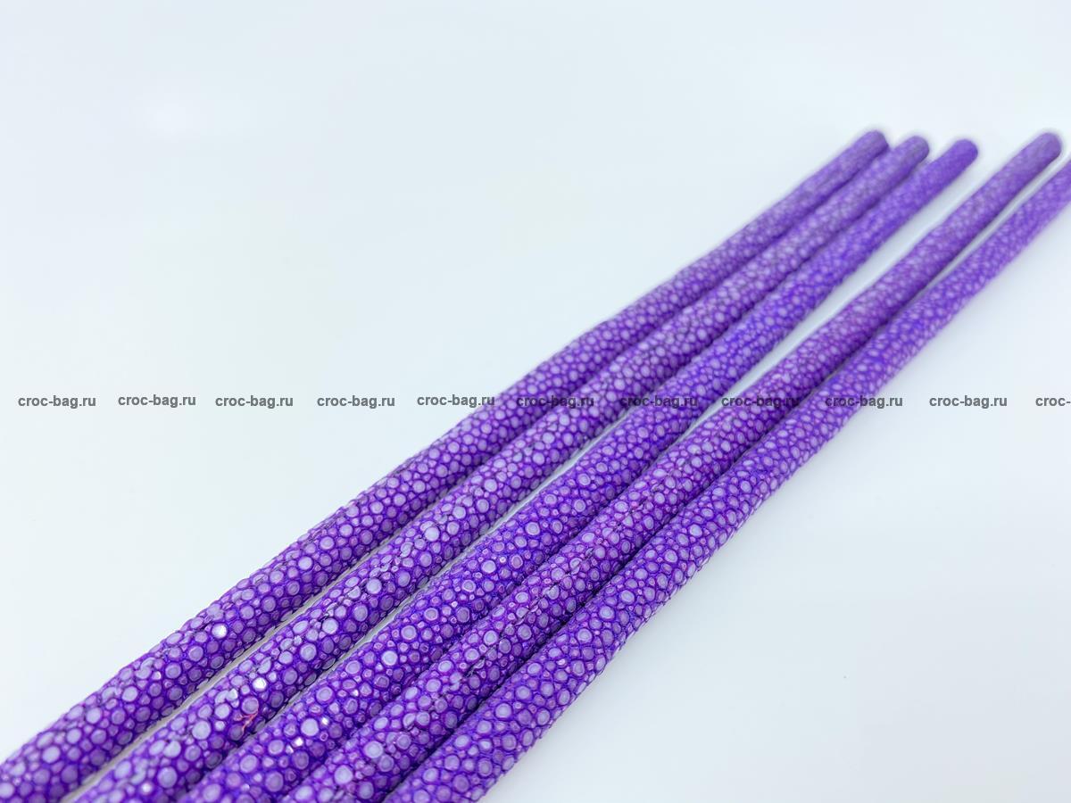 Шнурок из кожи морского ската 5мм длина 20см 2502 Foto 0