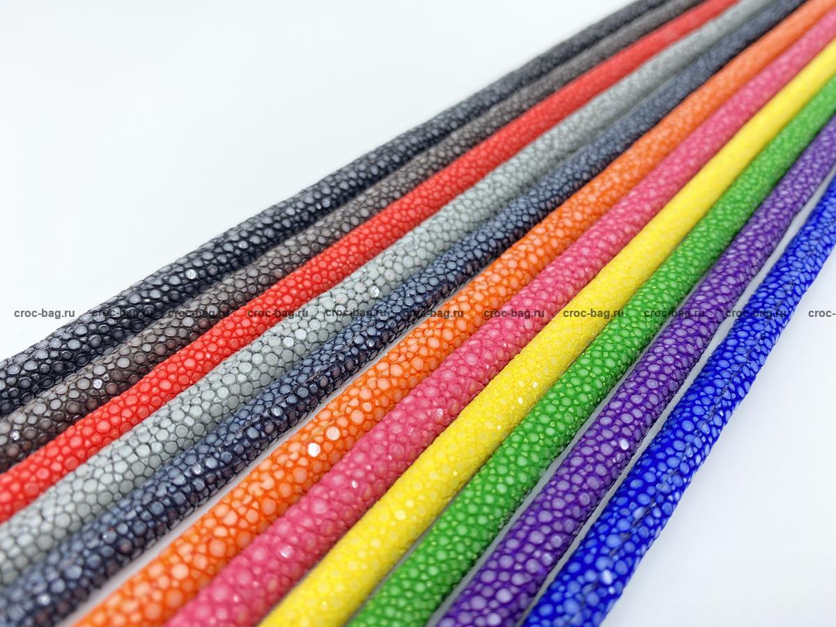 Шнурок из кожи морского ската 5мм длина 20см 2502 Foto 5