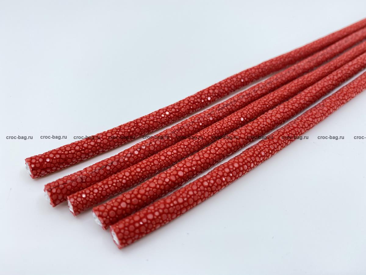 Шнурок из кожи морского ската 4мм длина 20см 2486 Foto 1