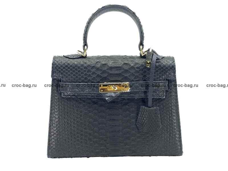 Сумка в стиле Hermès Kelly 26 из натуральной кожи 3380