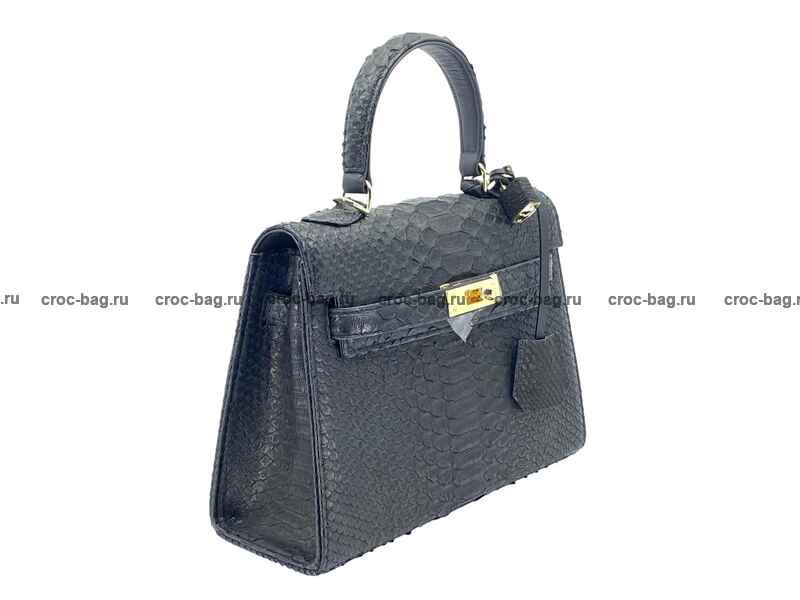 Сумка в стиле Hermès Kelly 26 из натуральной кожи 3380