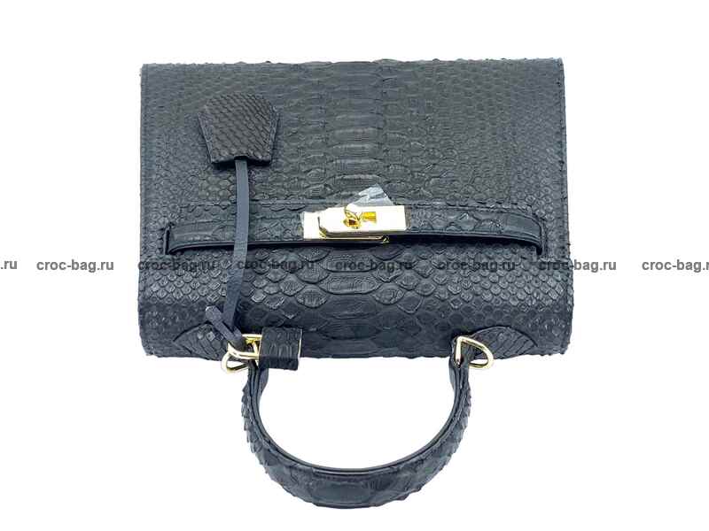 Сумка в стиле Hermès Kelly 26 из натуральной кожи 3380