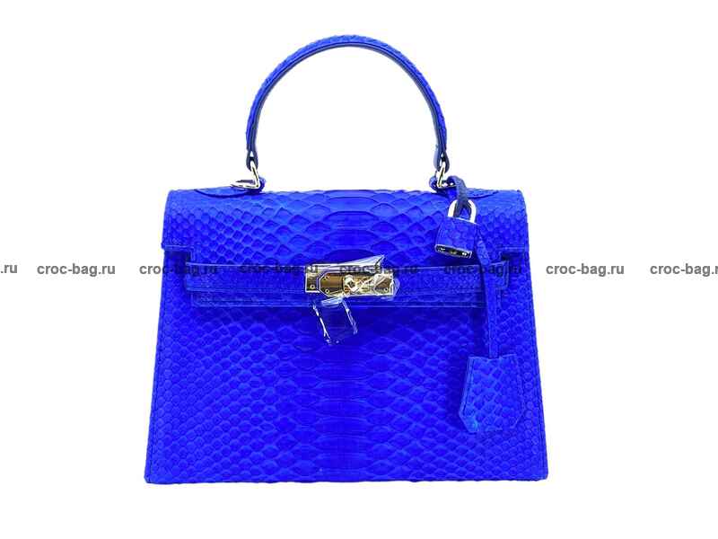 Сумка в стиле Hermès Kelly 26 из кожи питона 3385