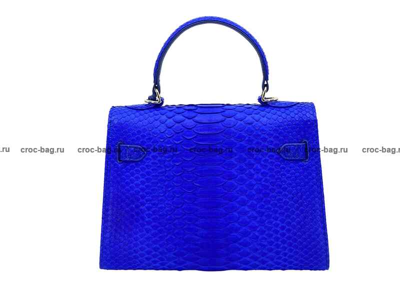 Сумка в стиле Hermès Kelly 26 из кожи питона 3385