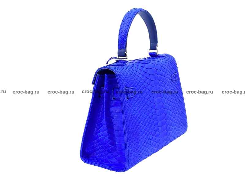 Сумка в стиле Hermès Kelly 26 из кожи питона 3385