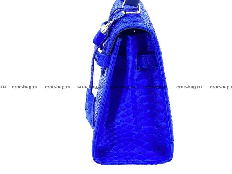 Сумка в стиле Hermès Kelly 26 из кожи питона 3385