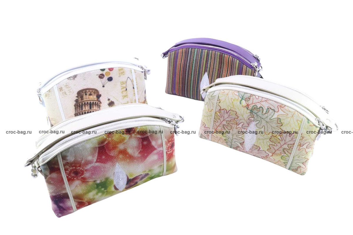 Женская сумка клатч из кожи морского ската 3553 Foto 3